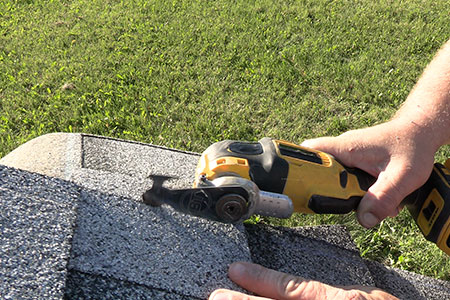 Cut off edge